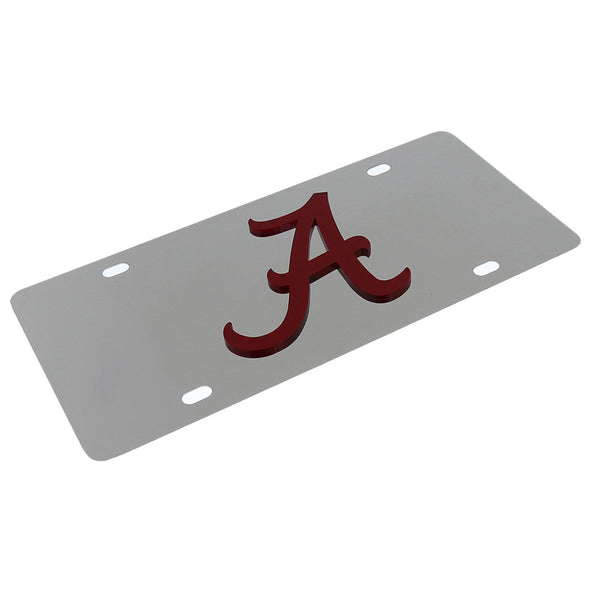 University Of Alabama License Plate (Chrome)