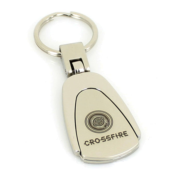 Chrysler Crossfire Tear Drop Keychain (Chrome)