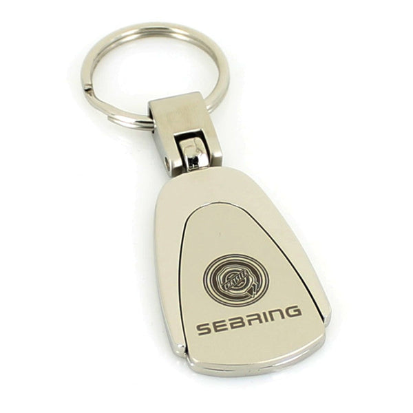 Chrysler Sebring Tear Drop Keychain (Chrome)