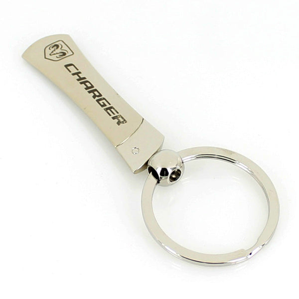 Dodge Charger Blade Key Chain (Chrome)