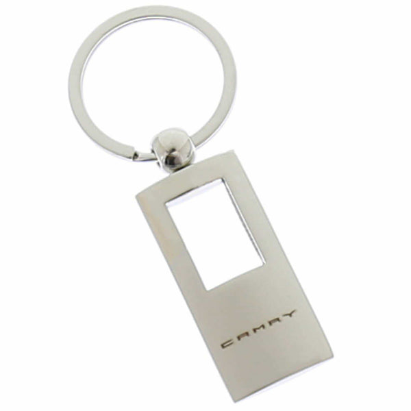 Toyota Camry Rectangle Key Chain (Chrome)