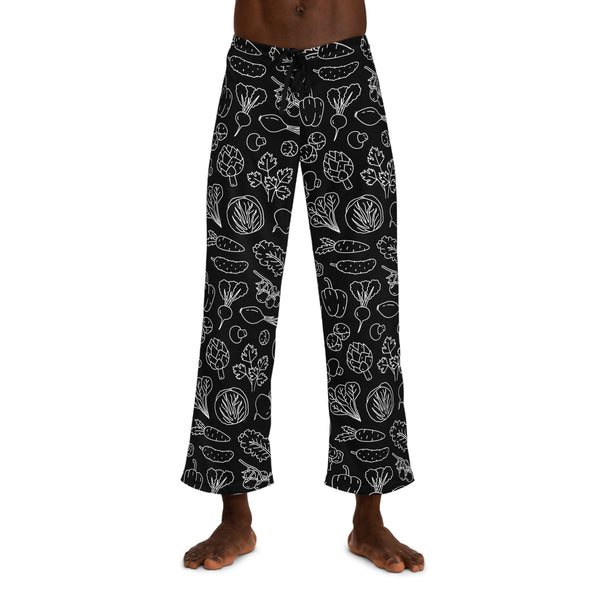 Comfy Veggies Print Pajama Pants