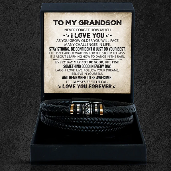 Always With You - To My Grandson - Eternal Love Complete Bracelet Gift Set