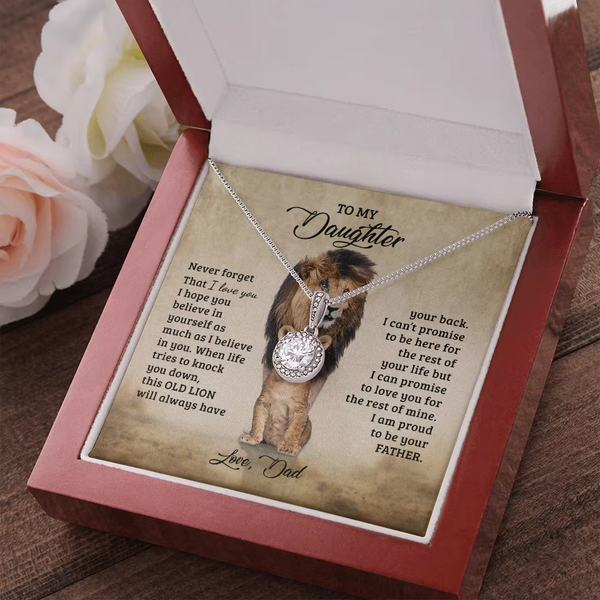 Dad's Love and Pride - Necklace Gift Set - Gift For Daughter, Anniversary