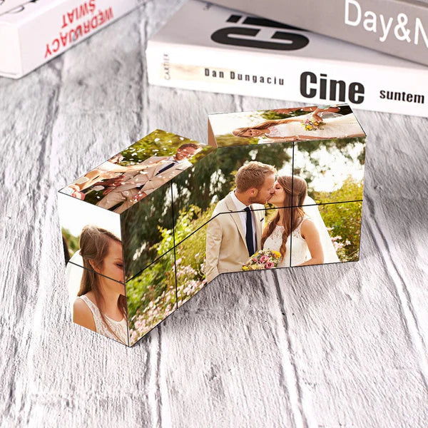 Custom Photo Display Cube – Showcase Your Favorite Memories