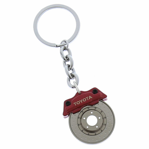 Toyota Rotor Key Chain (Chrome)