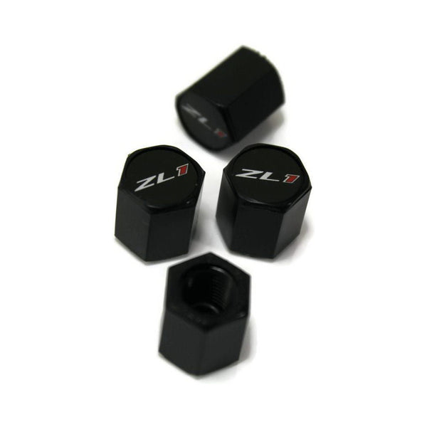 Chevrolet ZL1 Tire Valve Caps (Black)