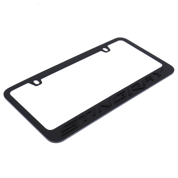 Chevrolet Stingray License Plate Frame (Black)