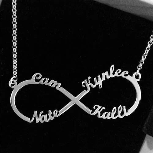 Custom Infinity Name Necklace – A Heartfelt Gift for Your Special Someone