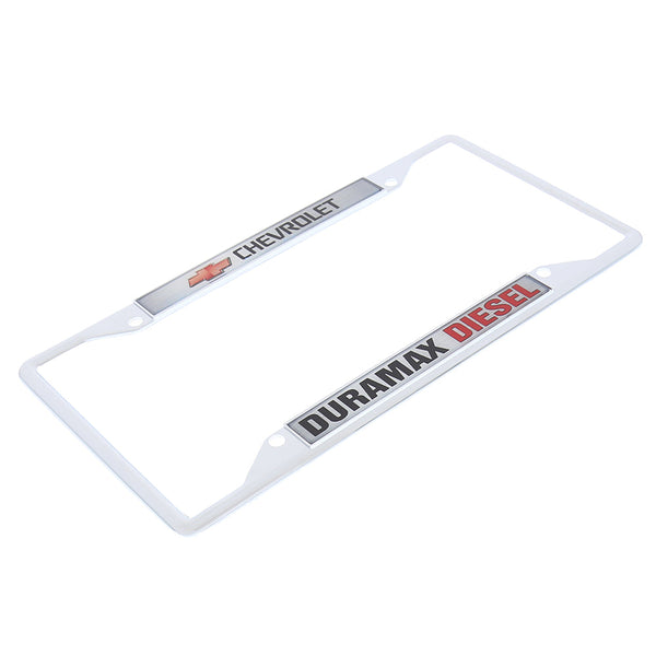 Chevrolet Duramax License Plate Frame (Black)