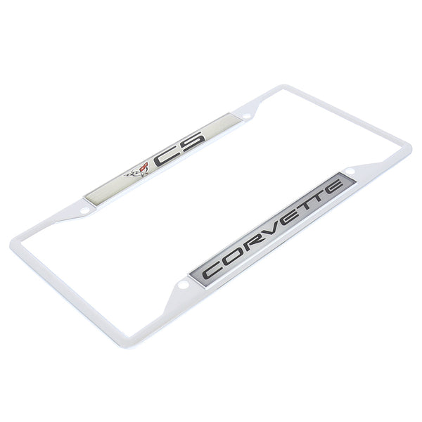 Corvette C5 License Plate Frame (Black)