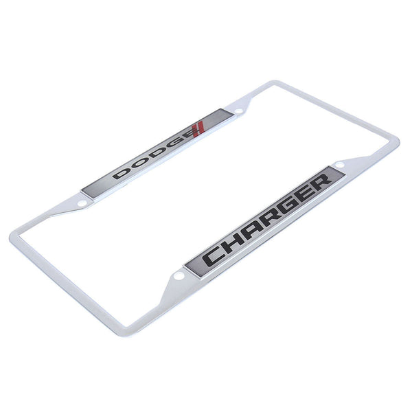 Dodge Charger License Plate Frame (Chrome)