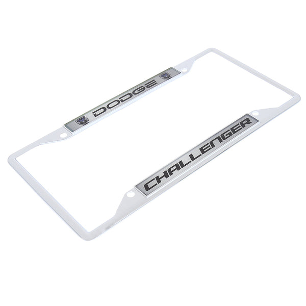 Dodge Challenger License Plate Frame (Black)