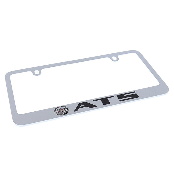 Cadillac ATS License Plate Frame (Chrome)