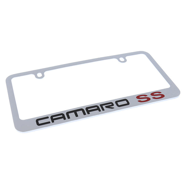 Chevrolet Camaro SS License Plate Frame (Chrome)