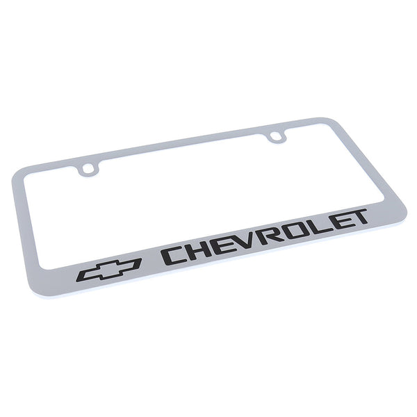 Chevrolet Logo License Plate Frame (Chrome)