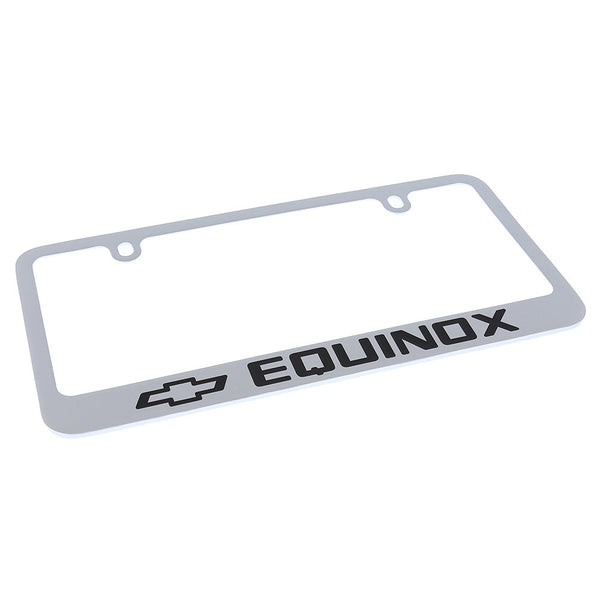 Chevrolet Equinox License Plate Frame (Chrome)