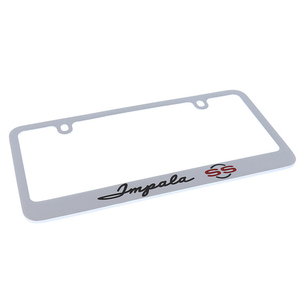 Chevrolet Impala SS License Plate Frame (Chrome)