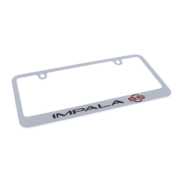 Chevrolet Impala SS License Plate Frame (Chrome)