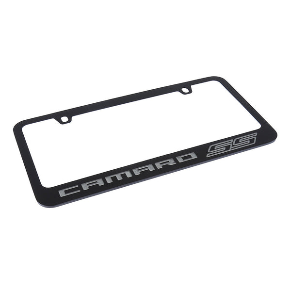 Chevrolet Camaro SS License Plate Frame (Black)