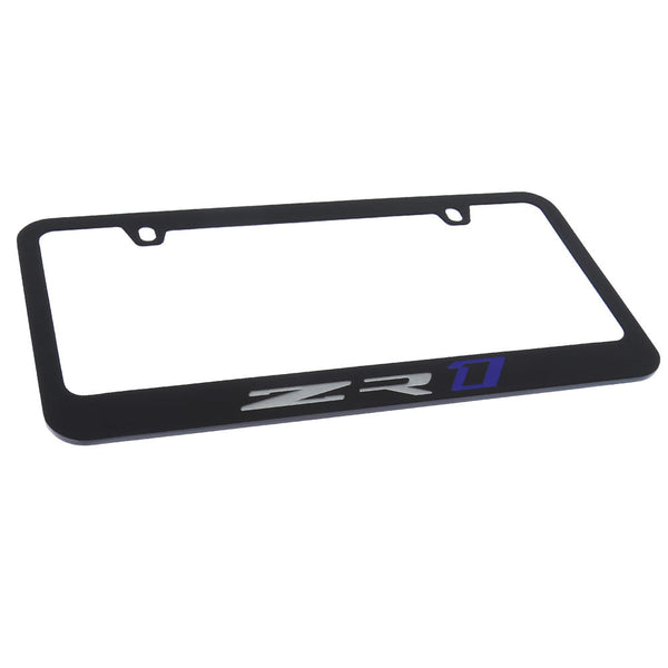 Corvette ZR1 License Plate Frame (Black)