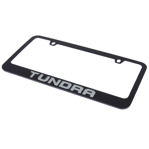 Toyota Tundra License Plate Frame (Black)