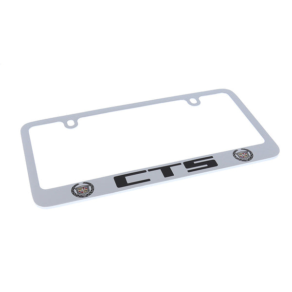 Cadillac CTS Logo License Plate Frame (Chrome)