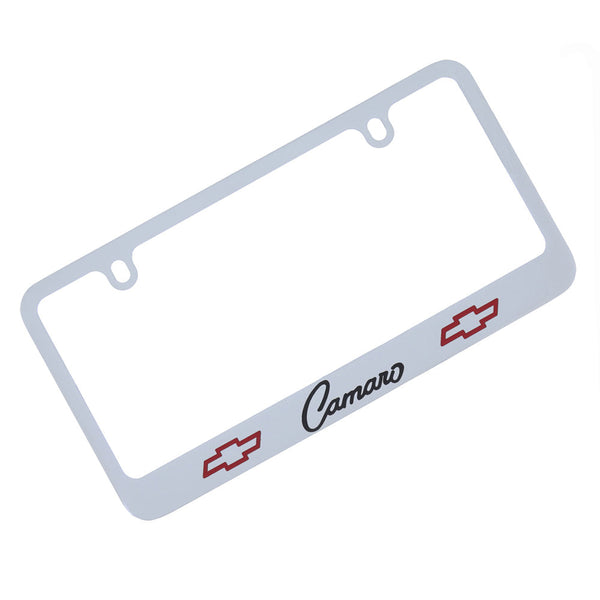 Chevrolet Camaro License Plate Frame (Chrome)