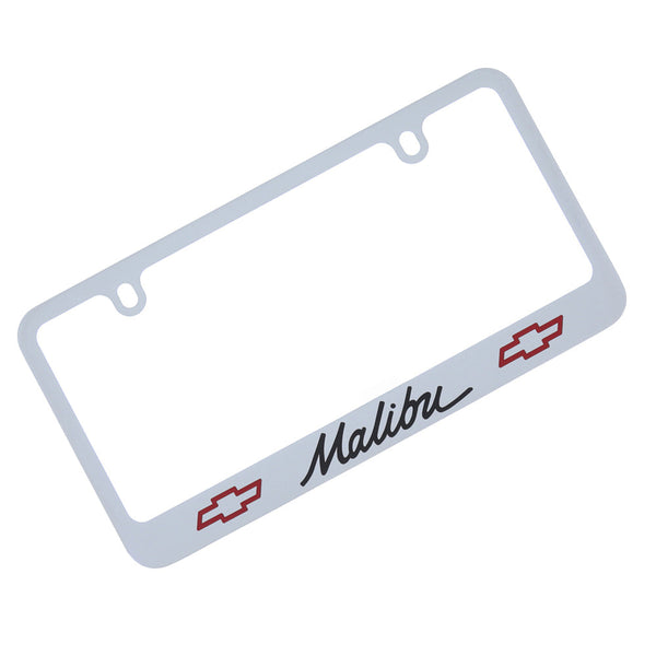 Chevrolet Malibu License Plate Frame (Chrome)