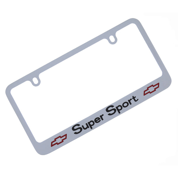 Chevrolet SS Logo License Plate Frame (Chrome)