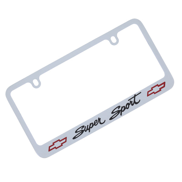 Chevrolet SS Logo License Plate Frame (Chrome)