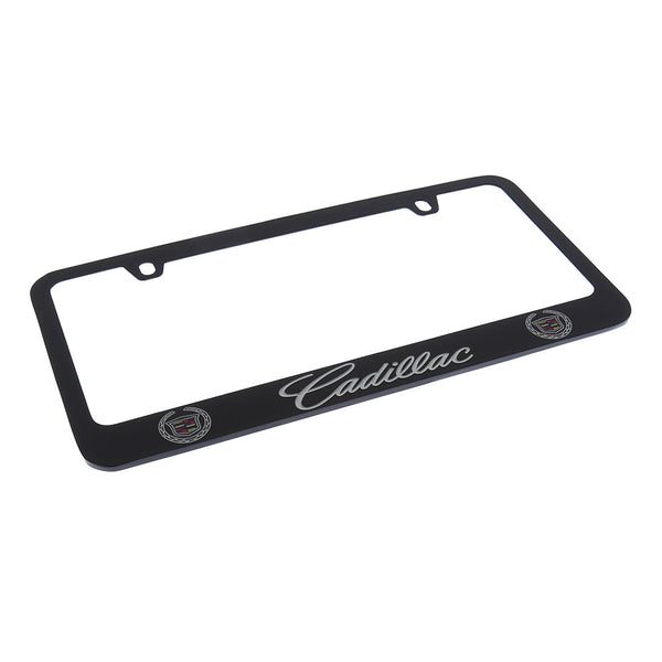 Cadillac License Plate Frame (Black)