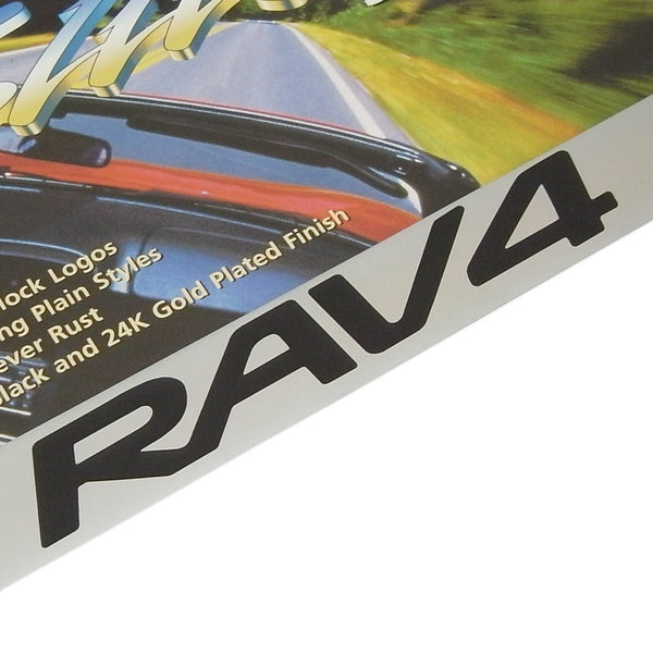 Toyota RAV4 License Plate Frame (Chrome)