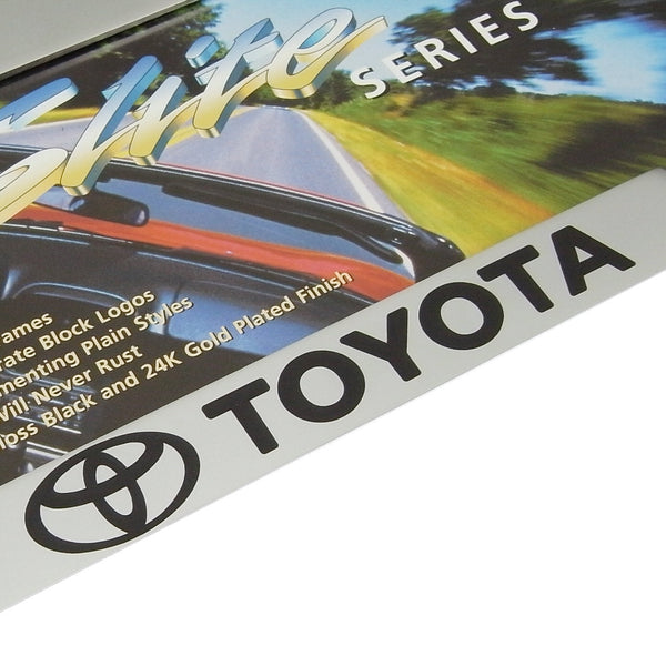 Toyota License Plate Frame (Chrome)