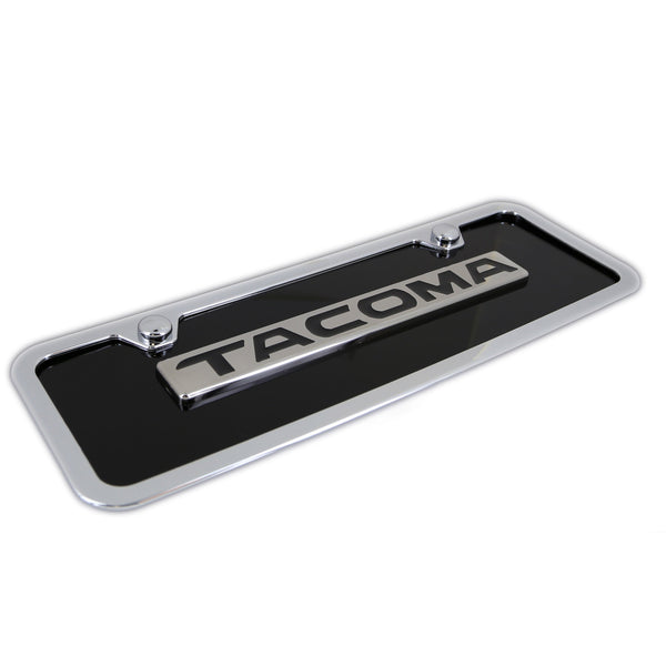 Toyota Tacoma License Plate Kit (Black)