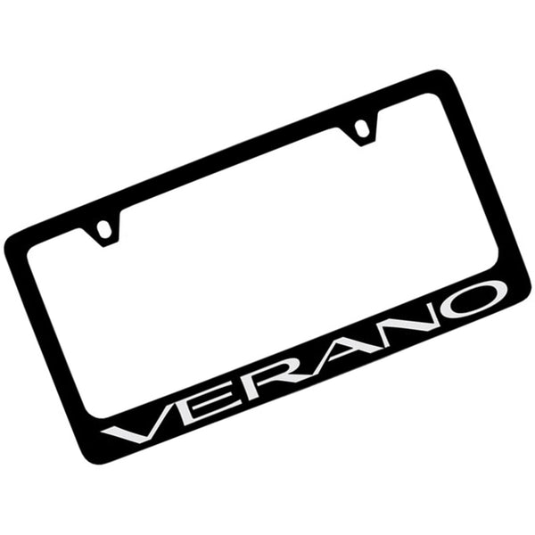 Buick Verano Dual Logo License Plate Frame (Black)