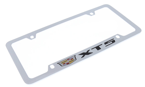 Cadillac XTS License Plate Frame (Chrome)