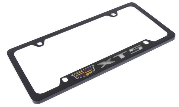 Cadillac XT5 License Plate Frame (Black)