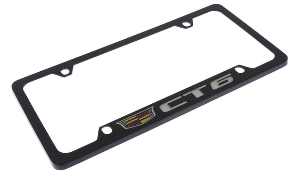 Cadillac CT6 License Plate Frame (Black)