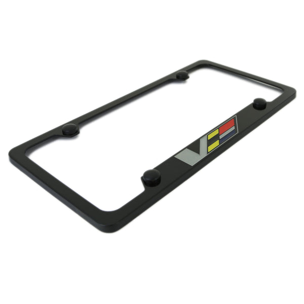 Cadillac V-Series License Plate Frame (Black)