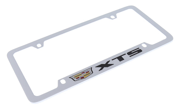 Cadillac XTS License Plate Frame (Chrome)