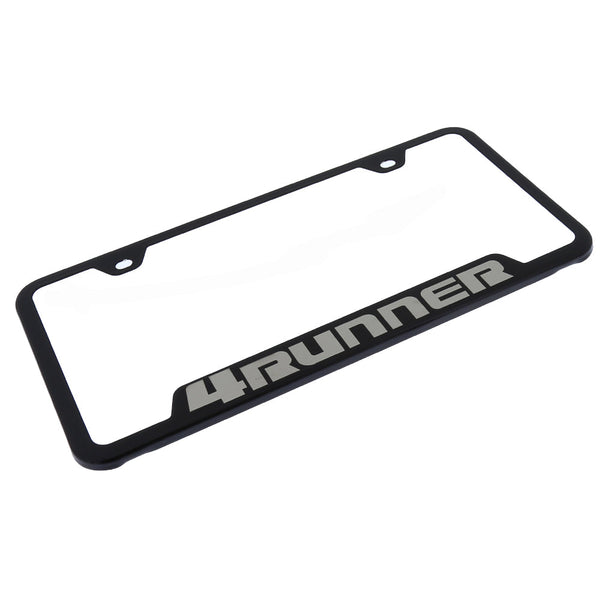 Toyota 4Runner License Plate Frame (Black)