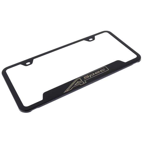 Acura A-Spec License Plate Frame (Black)