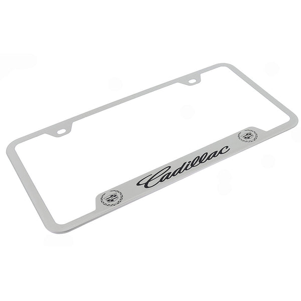 Cadillac License Plate Frame (Chrome)