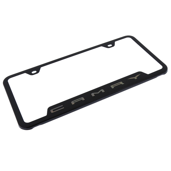 Toyota Camry License Plate Frame (Black)