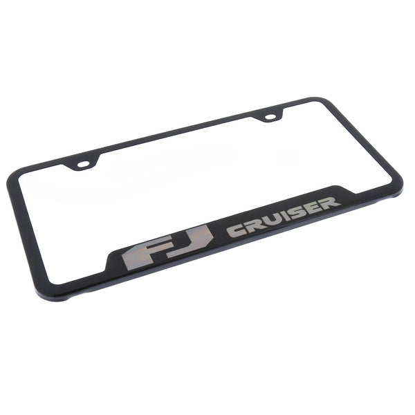 Toyota FJ Cruiser License Plate Frame (Black)