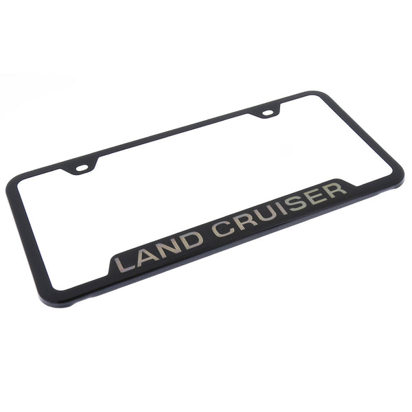 Toyota Land Cruiser License Plate Frame (Black)