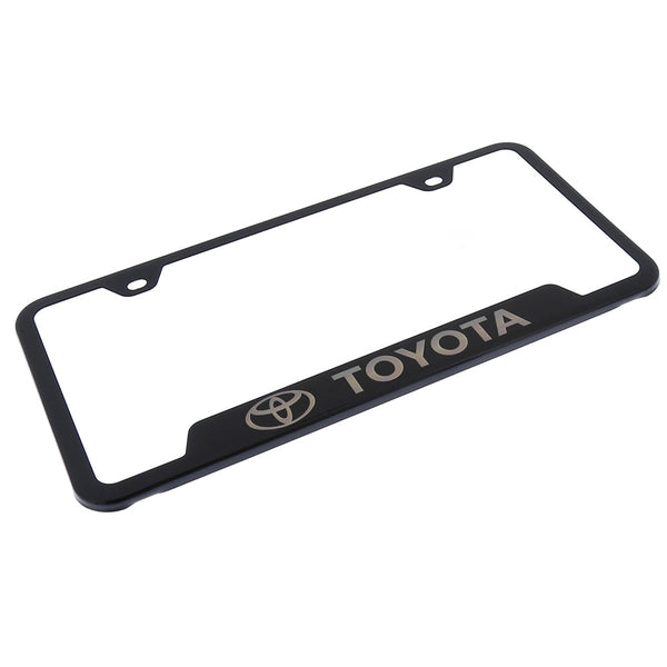 Toyota License Plate Frame (Black)