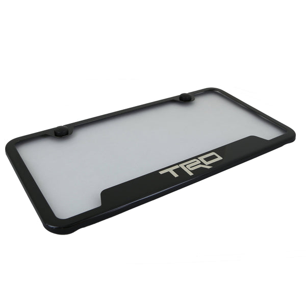 Toyota TRD License Plate Frame (Black)