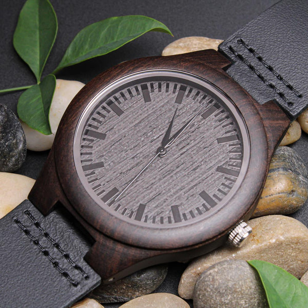 To My Husband Wooden Watch for Men, Gift for Husband, Valentines Day Gift for Him, Husband Gift, Watch for Husband